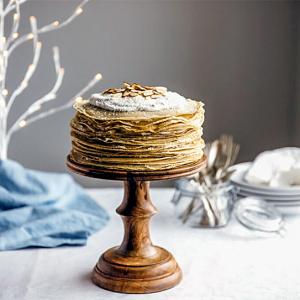 Recipes: Coconut cream crepe cake, mini cheesecakes