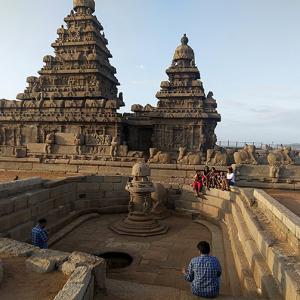 'The Pallava kings were masters in rock cut temples'