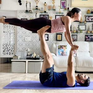 In fitness and love! How Debo-Gurmeet stay in shape