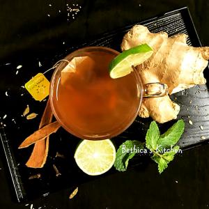 Winter Recipe: Masala Ginger Lime Tea