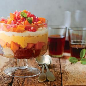 Recipe: Mawa Madeleines, Mango and Old Monk Trifle