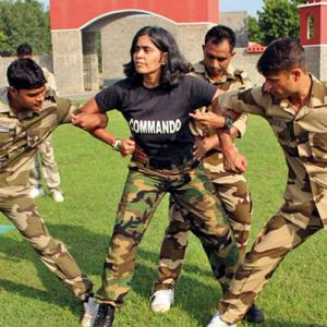Dr Seema Rao, India's first woman commando trainer