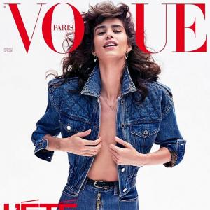 Argentine model dares to bare in denims