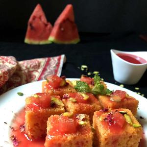 How to make Watermelon Dhokla