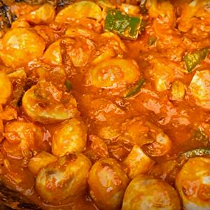 Recipe: Spicy Kadai Mushroom Curry