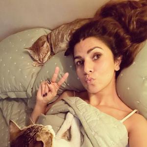 Nimrat's adorable pics with her cuddly friends