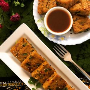 Recipes: Kothimbir and Zunka Vadi