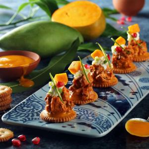 Recipe: Monaco Canape with Mango Tikka Chicken