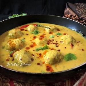 Recipe: Chicken Kofta Yoghurt Kadhi