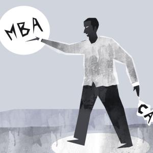 Can my son do his MBA without giving CAT?