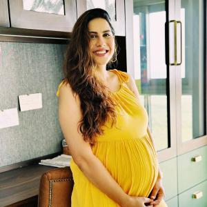 Doesn't Mommy-To-Be Sheetal Massey Look Amazing?