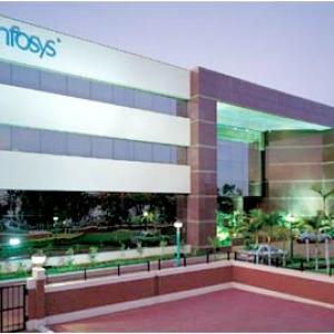 Infosys shares surge 7% post results