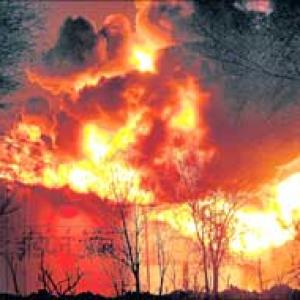 IOC depot fire spews all-round destruction