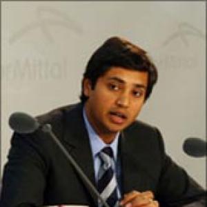 Aditya Mittal among hottest rising biz stars - Rediff.com