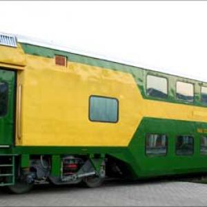 India's first AC double-decker train!