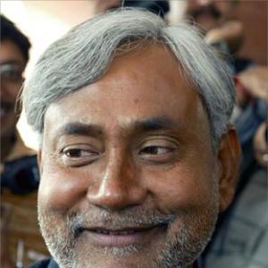 Happy over success of 'experiment' with RJD, Cong: Nitish