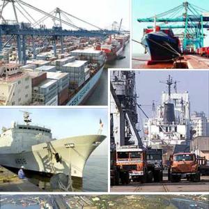 The biggest ports of India
