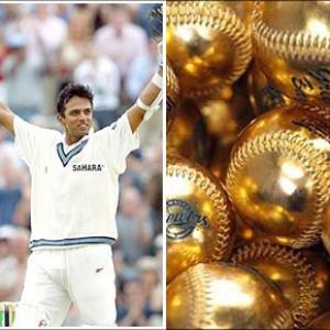 Rahul Dravid and GOLD are the last men standing!