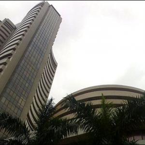 Markets end lower on global cues