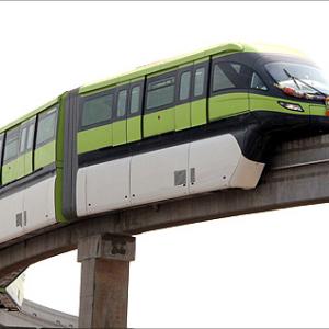 India's FIRST monorail gets ROLLING