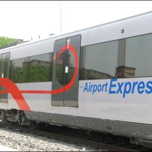 Airport Metro Express cleared but on slow lane