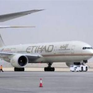 Etihad Airways can fly only two flights a day