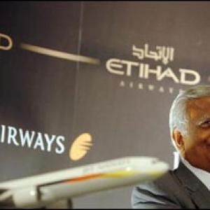 Etihad, Jet CEOs meet Chidambaram