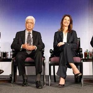 Premji gives half his stake in Wipro for charity