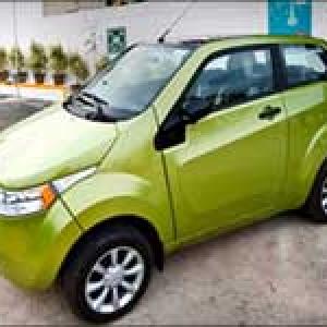 Mahindra Reva names new electric car Mahindra e20
