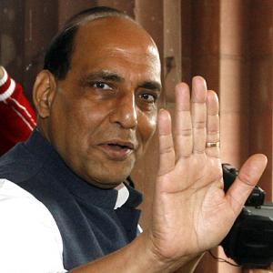 Rajnath says no truth in bugging reports; uproar in Parliament