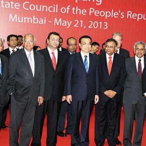 PHOTOS: Chinese premier visits TCS facility in Mumbai