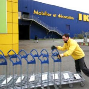 When will IKEA launch its 1st store in India?