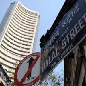 Sensex gains 65 points; Nifty ends above 8,100