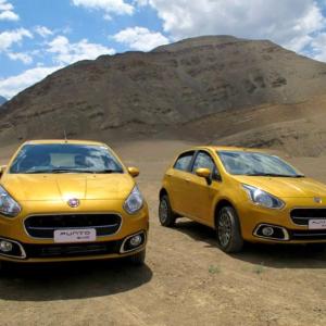 Fiat Grande Punto EVO 1.3 Active in Glirati Gold - CarDekho