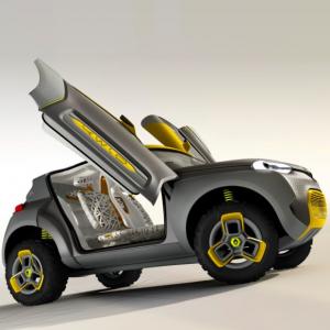 Renault unveils high-tech concept car KWID