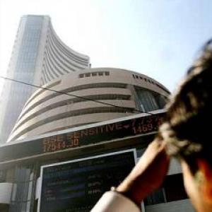 Markets surge; Sensex up 300 points