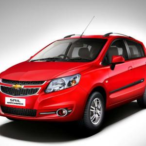 General Motors launches new Chevrolet Sail sedan and hatchback