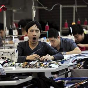 China posts slowest growth in 24 years