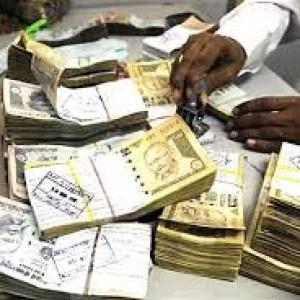 Rupee ends at 2-month high of 63.44 against USD