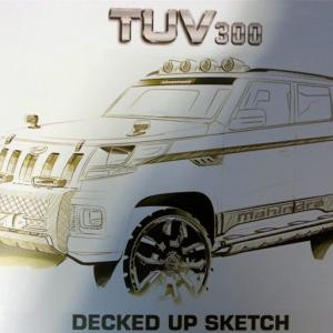 Revealed! Mahindra's stylish SUV called TUV300