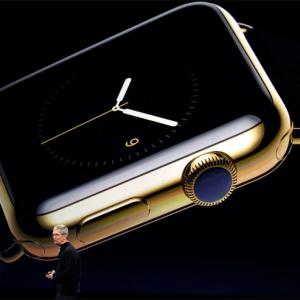 Apple's Cook shows off 'revolutionary' watch