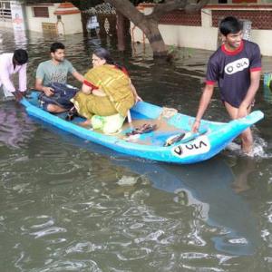 Ola announces boat service in rain battered Chennai