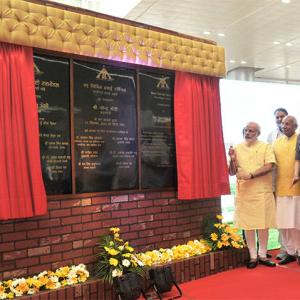 Modi inaugurates new terminal at Chandigarh airport