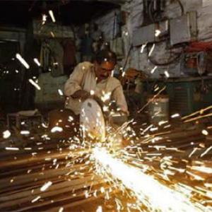 Manufacturing rises to four-month high in January