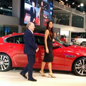 Katrina Kaif is the brand ambassador of the stunning Jaguar XE