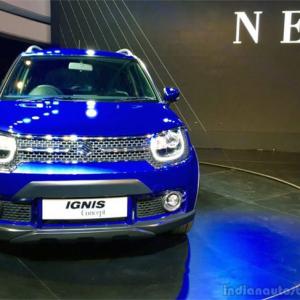 A smart car called Ignis from Maruti!