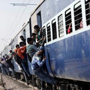 Where is the surplus to service the railways' debt?