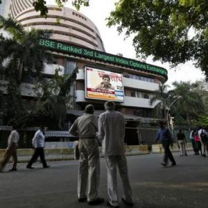 Sensex logs gains for 5th day in choppy trade, up 72 points