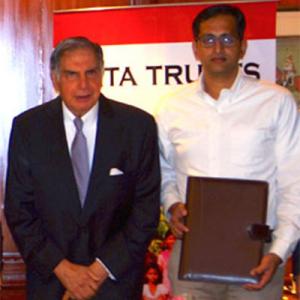 The man who is caught in the crossfire between Tata and Mistry