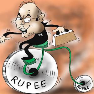 For the time being, the rupee takes the centrestage